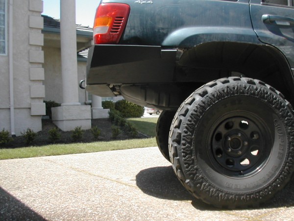 How to remove jeep wj rear bumper #3